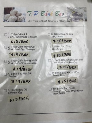 Menu photo 2 TP Banh Bao Houston, TX Menu photo 2 TP Banh Bao Houston, TX