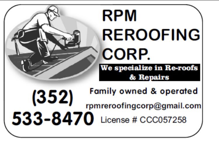 Slide of RPM ReRoofing