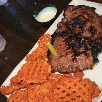 412 Public House - Ribeye with Sweet Potatoes Fries - Gastropubs Near Me - Cullman, Alabama