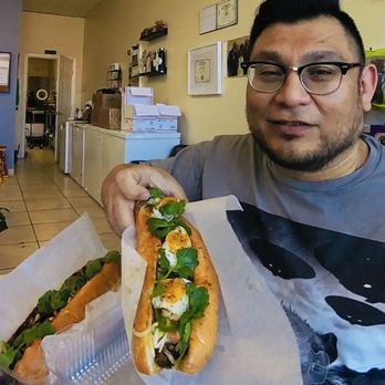 Narak’s kitchen - Classic Cambodian Sandwich with fried quail eggs - Cambodian Near Me - Houston, Texas Narak’s kitchen - Classic Cambodian Sandwich with fried quail eggs - Cambodian Near Me - Houston, Texas