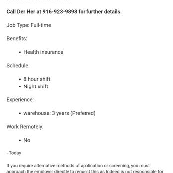 SVS Group - Job posting - Employment Agencies Near Me - Sacramento, California