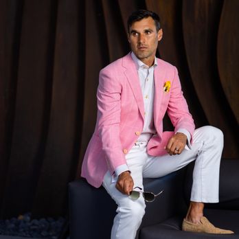 Franco Uomo - Chris Wando wearing Franco Uomo for Silicon Valley Magazine. - Men's Clothing Near Me - Palo Alto, California