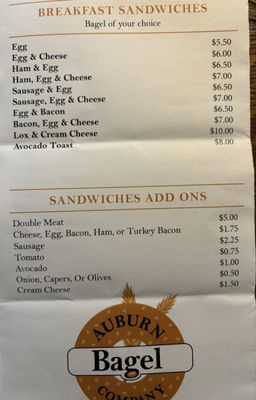 Auburn Bagel Company by null