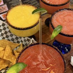 Strawberry & Mango Margaritas Strawberry & Mango Margaritas