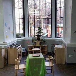 Little Inspirations - East Hyde Park - The center is full of bright spaces. This windowed alcove is perfect for dramatic play.