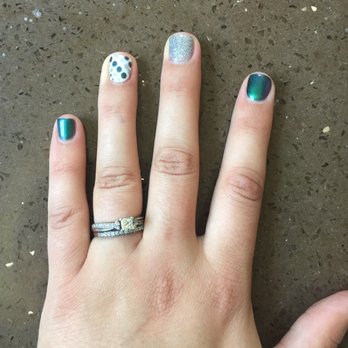 Pretty Nails - Metallic polish done by Alex - Nail Salons Near Me - Citrus Heights, California Pretty Nails - Metallic polish done by Alex - Nail Salons Near Me - Citrus Heights, California