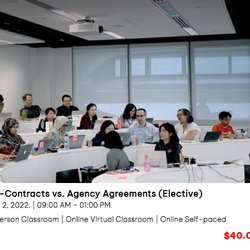 Fortune Academy of Real Estate - CE -Contracts vs. Agency Agreements (Elective)
June 2, 2022. | 09:00 AM - 01:00 PM
In-person
Online Virtual Classroom
Online Self-paced