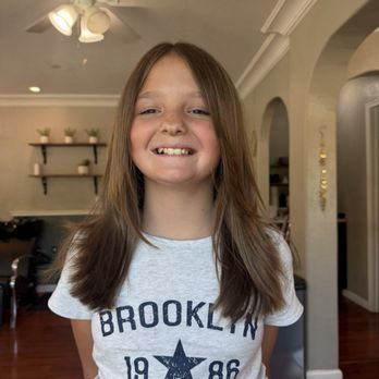 Stray Cuts & Co - Ember was over the Moon. Thank you Rachel. - Hair Salons Near Me - Nevada City , California Stray Cuts & Co - Ember was over the Moon. Thank you Rachel. - Hair Salons Near Me - Nevada City , California
