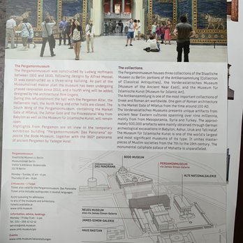 Pergamonmuseum - Brochure in English - Museums Near Me - Berlin, BE