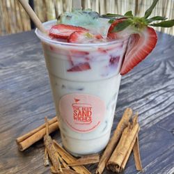 The Best Sandwiches - Horchata water