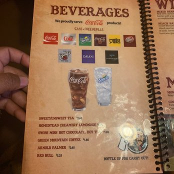 Macado's - Soft drink menu - Chicken Wings Near Me - Kingsport, Tennessee