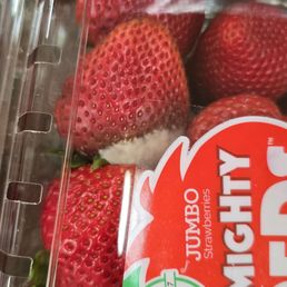 Moldy strawberries are "on sale" Moldy strawberries are "on sale"