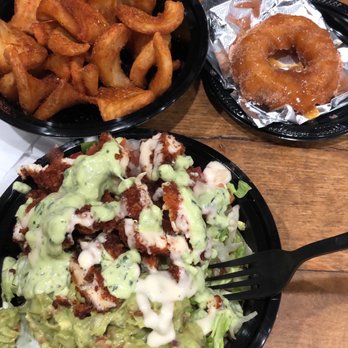 Brick and Flour - Chicken bowl, fries, churro donut - Mexican Near Me - Glendale, California Brick and Flour - Chicken bowl, fries, churro donut - Mexican Near Me - Glendale, California