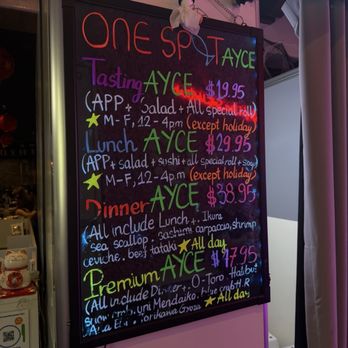 Sushi One Spot - Sushi Bars Near Me - Montclair, California