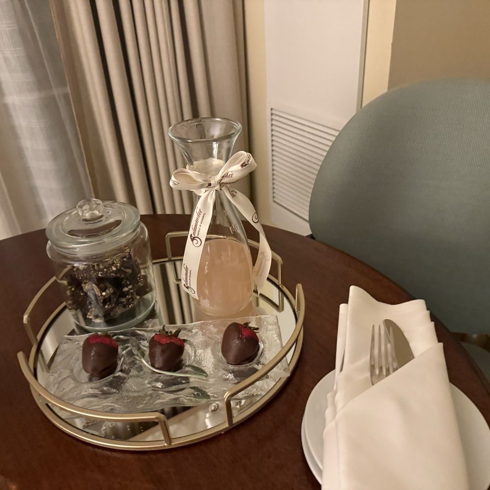 Welcome treats!