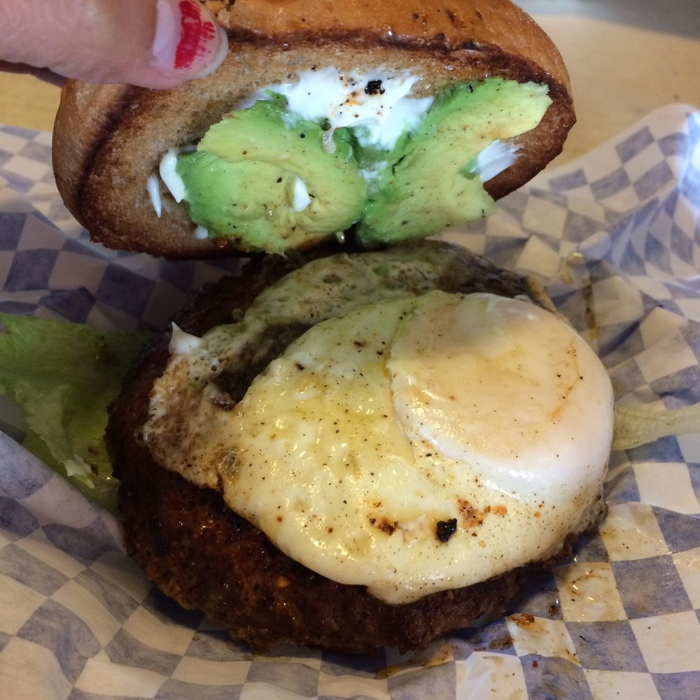 Bubba's Texas Burger Shack - Regular with avocado and egg. - Burgers Near Me - Houston, Texas