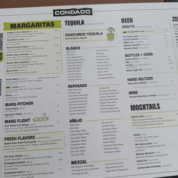 Condado Tacos - Menu - Tex-Mex Near Me - Columbus, Ohio