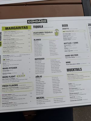 Menu photo 1 Condado Tacos Columbus, OH