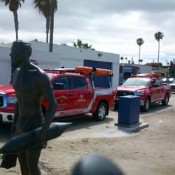 Ocean Beach Lifeguard Statue