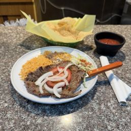 Carne Asada Plate