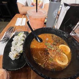 Spicy Miso Ramen Bowl, Cowboy Roll Spicy Miso Ramen Bowl, Cowboy Roll
