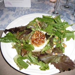 scallop & lemongrass vinaigrette salad