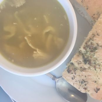 Fournier's Bakery Cafe - Steamy, hot chicken soup - Bakeries Near Me - Pacific Grove, California