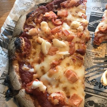 Mine Oyster - Half the lobster pizza - Live/Raw Food Near Me - Boothbay Harbor, Maine Mine Oyster - Half the lobster pizza - Live/Raw Food Near Me - Boothbay Harbor, Maine