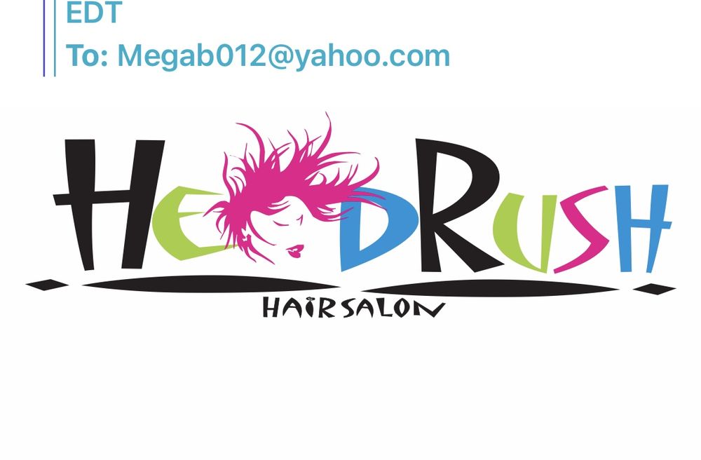 Headrush Hair Salon Logo