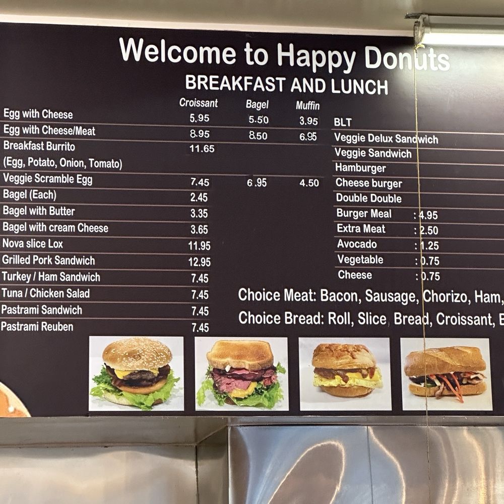 Happy Donuts - Donuts Near Me - Palo Alto, California