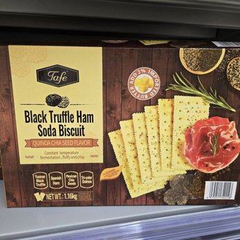 Duo Duo Snacks - Rare Chinese snacks - black truffle ham soda buscuit crackers - Department Stores Near Me - Temple City, California Duo Duo Snacks - Rare Chinese snacks - black truffle ham soda buscuit crackers - Department Stores Near Me - Temple City, California