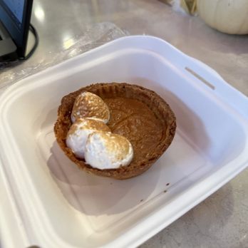 Nirvana Soul Coffee - Sweet potato tart (whipped cream  ) - Coffee & Tea Near Me - Cupertino, California