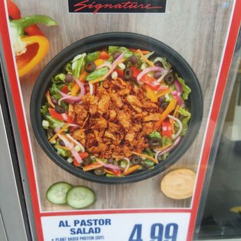 Costco - The new "Al Pastor" Salad as of 05/22/18 - Food Court Near Me - Alhambra, California Costco - The new "Al Pastor" Salad as of 05/22/18 - Food Court Near Me - Alhambra, California
