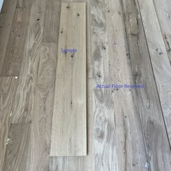 Specialty Forest Products - Sample vs Actual Product Received