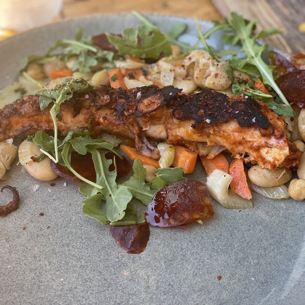 Folktale Winery - Grilled octopus - Wineries Near Me - Carmel, California Folktale Winery - Grilled octopus - Wineries Near Me - Carmel, California