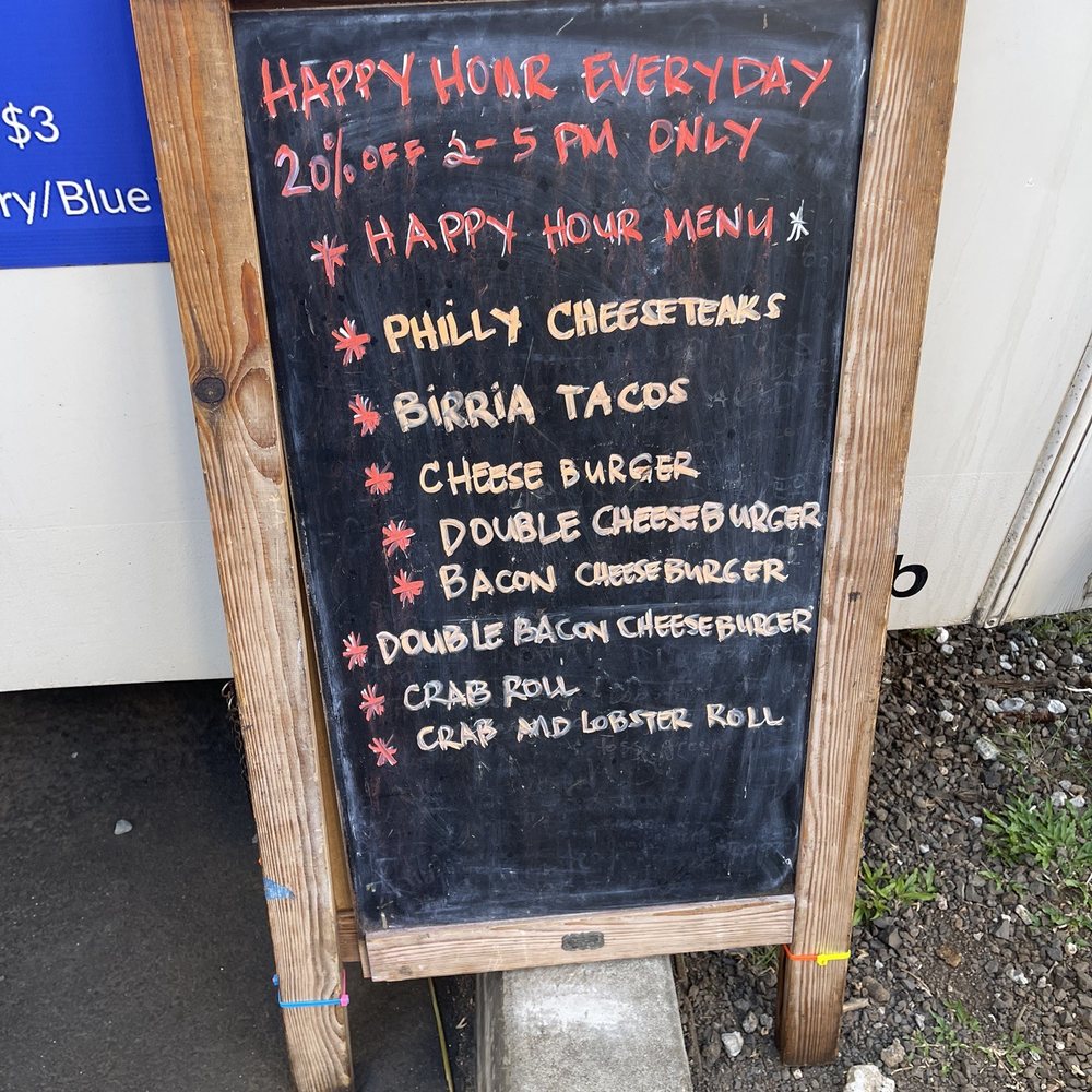 HI Shack - happy hour menu - Tacos Near Me - Honolulu, Hawaii