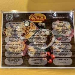 7Spice Cajun Seafood - Fish plate