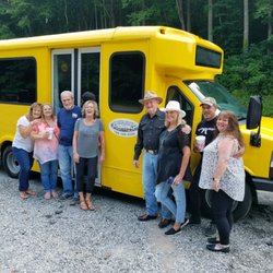 DahloneGO - Party Bus to a Concert in Hiwassee GA. for $50 an hour.   "We had a blast! The bus was so much fun!"