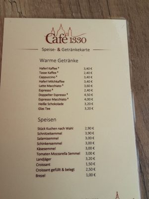 Menu photo 2 Café 1330 Ettal, BY