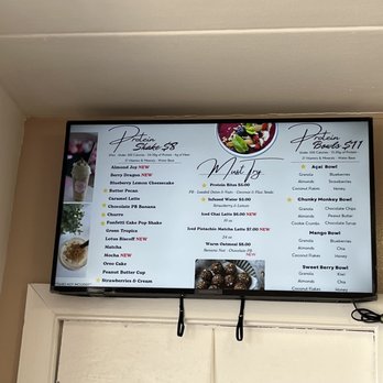 Reverie Nutrition - a menu on the wall - Juice Bars & Smoothies Near Me - Worth, Illinois Reverie Nutrition - a menu on the wall - Juice Bars & Smoothies Near Me - Worth, Illinois