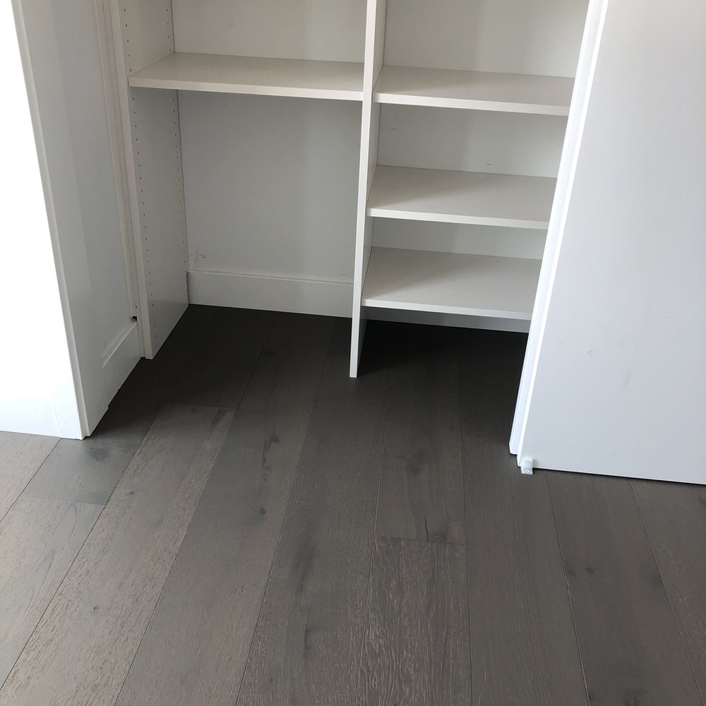 Bentos Flooring - Disassembled the custom closet set up and reinstalled. - Flooring Near Me - Pacifica, California Bentos Flooring - Disassembled the custom closet set up and reinstalled. - Flooring Near Me - Pacifica, California