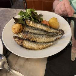 Taberna dos Ferreiros - Grilled Sardines