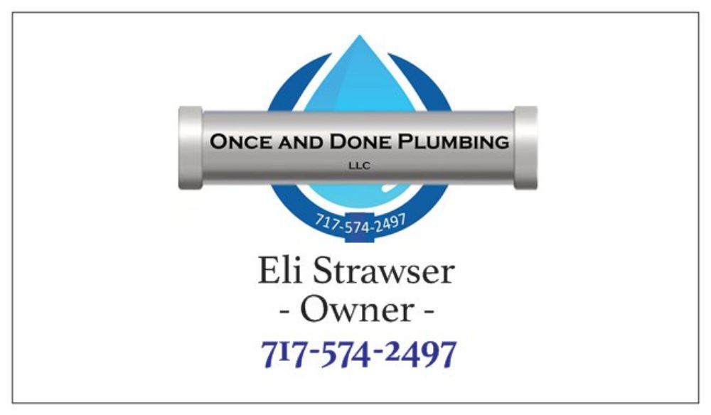 Slide of Once and Done Plumbing