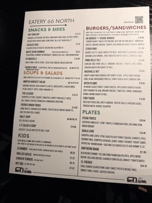 Menu photo 1 Eatery 66 North Montrose, CO