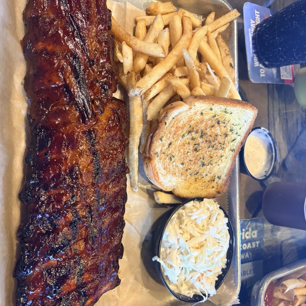 Rib City Grant Station - Baby Back Ribs, Slaw and Texas Toast. Delicious. - Barbeque Near Me - Grant, Florida Rib City Grant Station - Baby Back Ribs, Slaw and Texas Toast. Delicious. - Barbeque Near Me - Grant, Florida