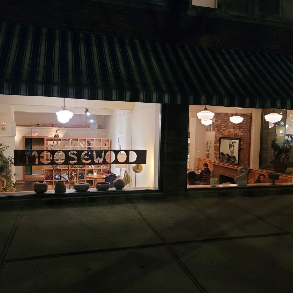 Moosewood Restaurant - Exterior. - New American Near Me - Ithaca, New York