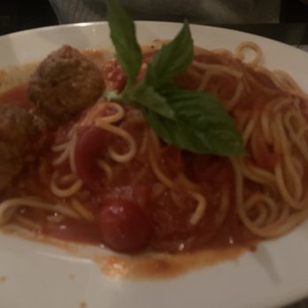 il Canale - SPAGHETTI POMODORO with Add meatballs to any pasta (2pcs) - Italian Near Me - Washington, DC, District of Columbia