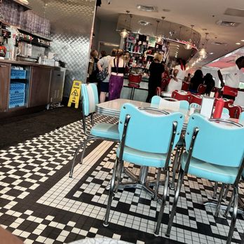 Sunliner Diner - Bar area with souvenirs - Diners Near Me - Gulf Shores, Alabama Sunliner Diner - Bar area with souvenirs - Diners Near Me - Gulf Shores, Alabama