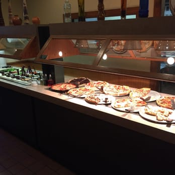 Pizza Cafe - a variety of pizzas on display - Pizza Near Me - Pinehurst, North Carolina
