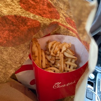 Chick-fil-A - These waffle fries are the best! - Fast Food Near Me - Los Angeles, California